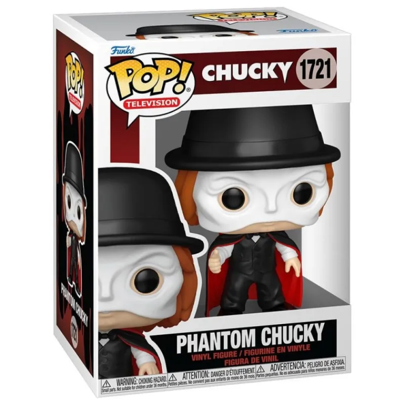 Funko Chucky Muñeco Diabólico|Coleccionismo De Miedo Y Terror^Figura POP! Chucky Phantom 9 cm de