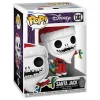 Funko Pesadilla Antes De Navidad^Figura POP! Disney Santa Jack Pesadilla antes de Navidad 9 cm