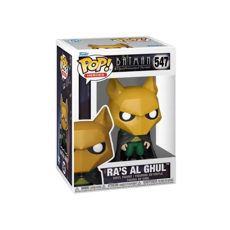 Outlet Figura POP! Ras al Ghul Batman: The Animated Series 9 cm Regalos De Superhéroes Dc|Figuras Dc