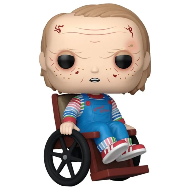 Figura POP! Television Old Chucky 9 cm Chucky Muñeco Diabólico|Funkos De Miedo