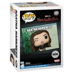 New Figura POP! TV Vinyl Agatha Harkness WandaVision 9 cm Superhéroes Marvel|Funko Marvel