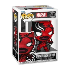 Funko Superhéroes Marvel|Funko Marvel^Figura POP! Vinyl Carnageized Black Panther 9 cm