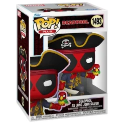 Funko Superhéroes Marvel|Funko Marvel^Figura POP! Vinyl Deadpool as Long John Silver 9 cm