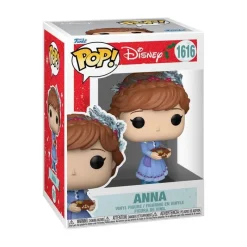 Funko Películas Y Personajes De Disney ·Frozen Y Olaf|Películas Y Personajes De Disney ·Princesas Disney^Figura POP! Vinyl Holiday Anna 9 cm Disney Princess