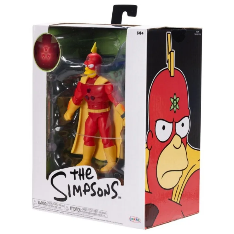 Jakks Pacific Simpsons Y Futurama^Figura Premium Radioactive Man 13 cm Los Simpson