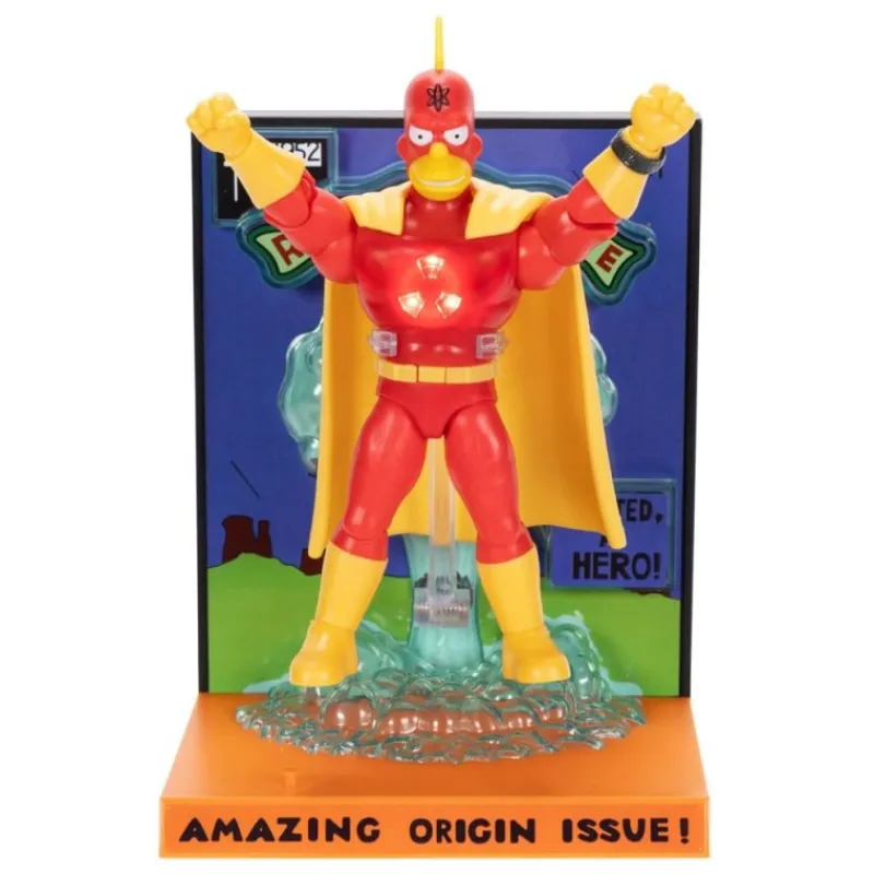 Jakks Pacific Simpsons Y Futurama^Figura Premium Radioactive Man 13 cm Los Simpson