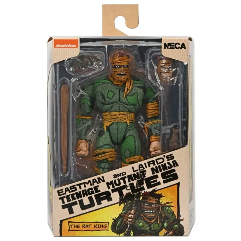 Neca Las Tortugas Ninja^Figura Rat King 18 cm Tortugas Ninja