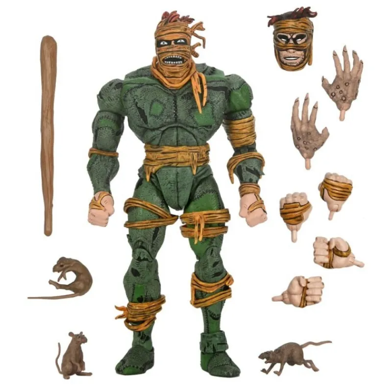 Neca Las Tortugas Ninja^Figura Rat King 18 cm Tortugas Ninja