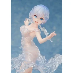 Design COCO Figuras^Figura Re:Zero Rem Vestido Aqua PVC 1/7 23 cm