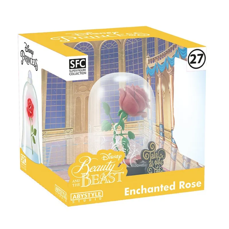 Hot Figura Rosa encantada Bella y Bestia SFC Disney Películas Y Personajes De Disney ·La Bella Y La Bestia|Figuras Disney De Colección