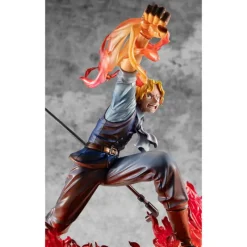 Hot Figura Sabo Fire Fist Inheritance One Piece P.O.P. Limited Figuras One Piece|Figuras