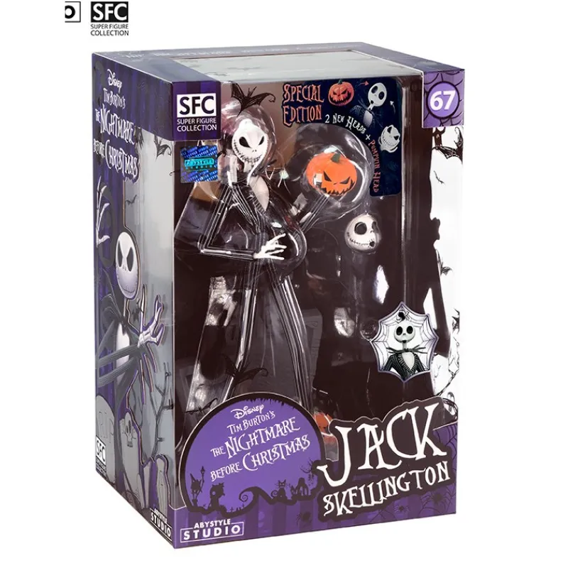 Hot Figura SFC Jack Skellington 24cm Pesadilla Antes De Navidad