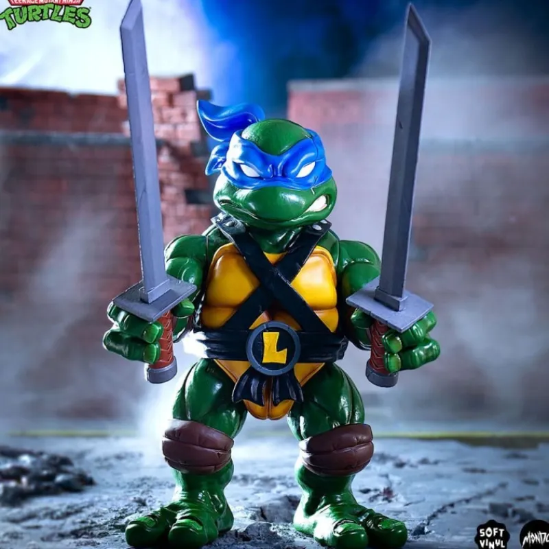 Mondo Las Tortugas Ninja^Figura Soft Vinyl Leonardo Tortugas Ninja 25 cm