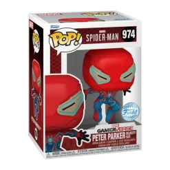 Hot Figura Spider-Man 2 POP! Games Velocity Suit Exclusiva 9 cm Superhéroes Marvel|Funko Marvel