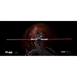 Iron Studios Replicas Y Coleccionismo Star Wars ^Figura Star Wars 1/10 Bds Art Scale Darth Maul 19 Cm
