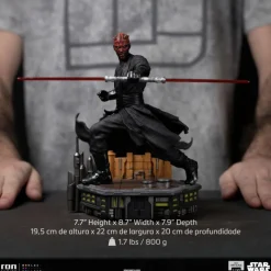 Iron Studios Replicas Y Coleccionismo Star Wars ^Figura Star Wars 1/10 Bds Art Scale Darth Maul 19 Cm
