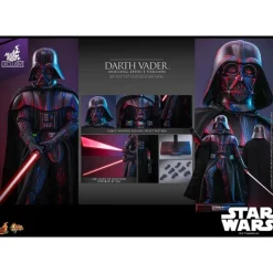 Hot Toys Regalos Star Wars Por Personaje |Replicas Y Coleccionismo Star Wars ^Figura Star Wars 1/6 Darth Vader Dueling Effect 35 cm