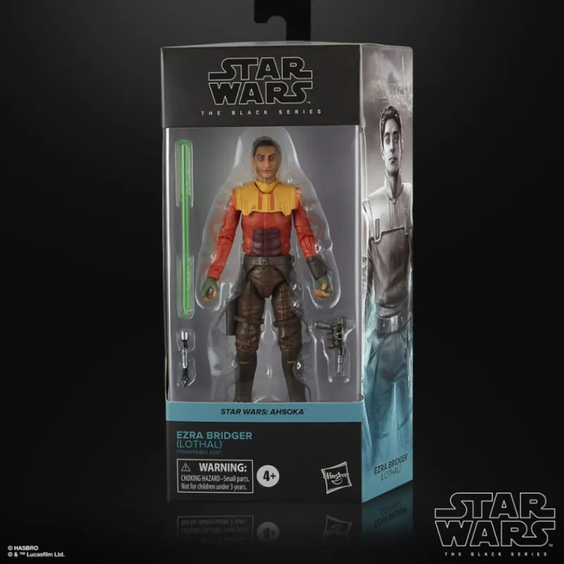 New Figura Star Wars: Ahsoka Black Series Ezra Bridger (Lothal) 15 Cm Replicas Y Coleccionismo Star Wars