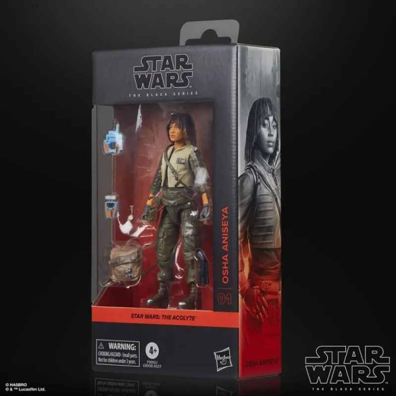 Hasbro Replicas Y Coleccionismo Star Wars ^Figura Star Wars Black Series Osha Aniseya 15 cm