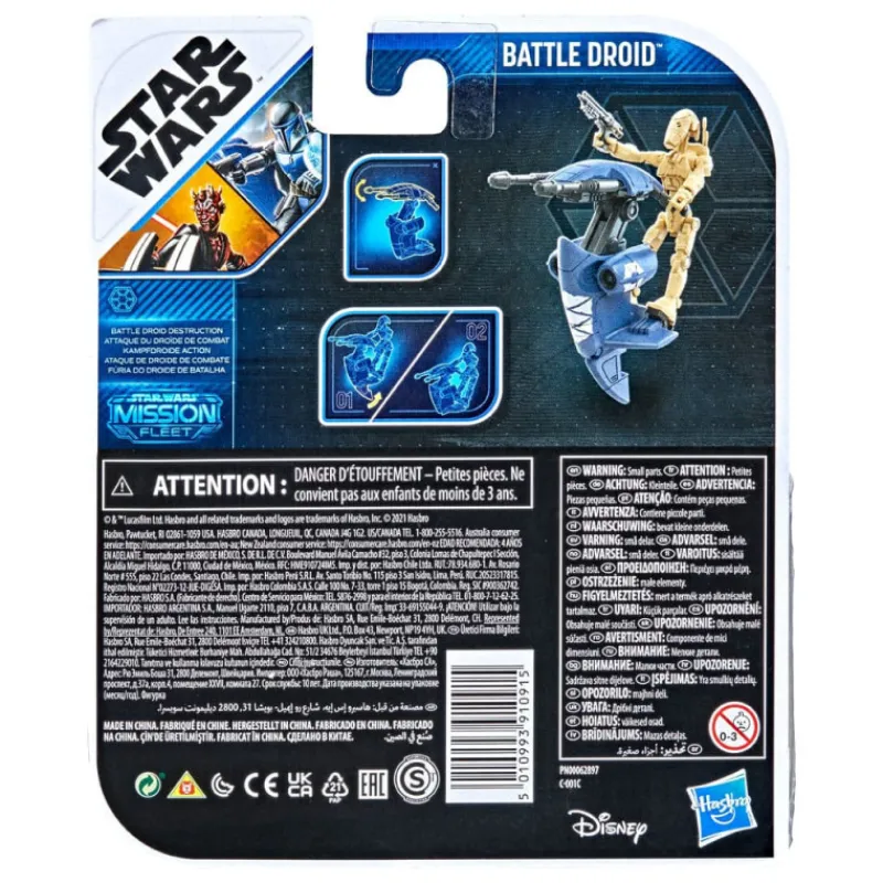 New Figura Star Wars Black Seriess 6 Cm Surtido B (8) Replicas Y Coleccionismo Star Wars