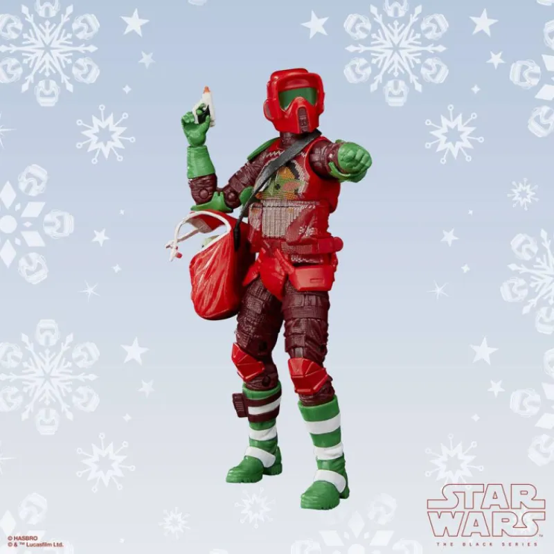 Hot Figura Star Wars Black Series Scout Trooper (Holiday Edition) 15 Cm Replicas Y Coleccionismo Star Wars