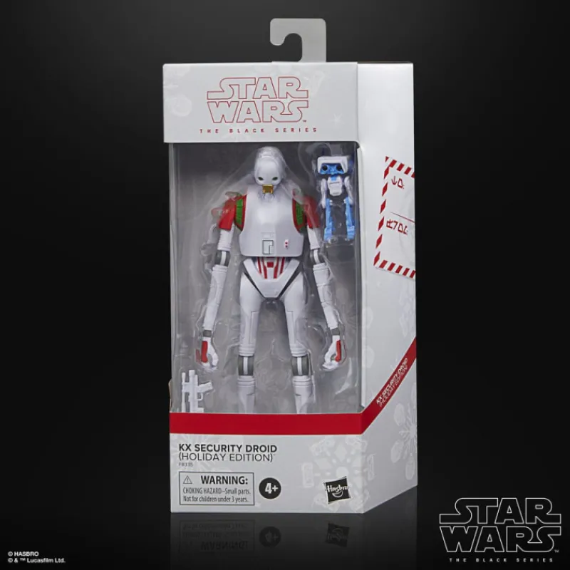 Hasbro Replicas Y Coleccionismo Star Wars ^Figura Star Wars Black Series Kx Security Droid (Holiday Edition) 15 Cm
