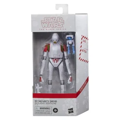 Hasbro Replicas Y Coleccionismo Star Wars ^Figura Star Wars Black Series Kx Security Droid (Holiday Edition) 15 Cm