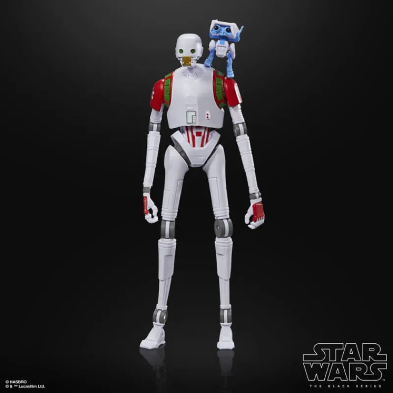 Hasbro Replicas Y Coleccionismo Star Wars ^Figura Star Wars Black Series Kx Security Droid (Holiday Edition) 15 Cm