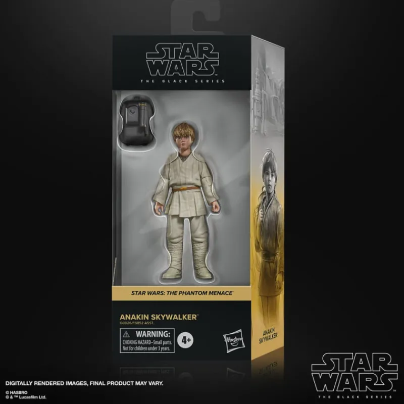 Figura Star Wars Episode I Black Series Anakin Skywalker 15 Cm Replicas Y Coleccionismo Star Wars