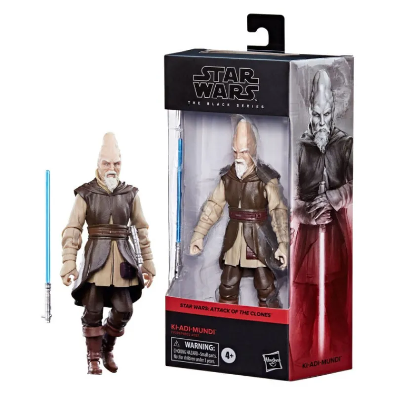 Hasbro Replicas Y Coleccionismo Star Wars ^Figura Star Wars Episode Ii Black Series Ki-Adi-Mundi 15 Cm