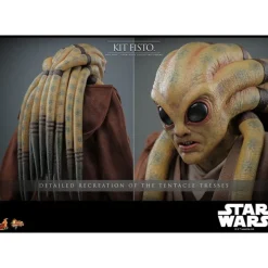 Online Figura Star Wars Movie Masterpiece Kit Fisto 32 cm Replicas Y Coleccionismo Star Wars