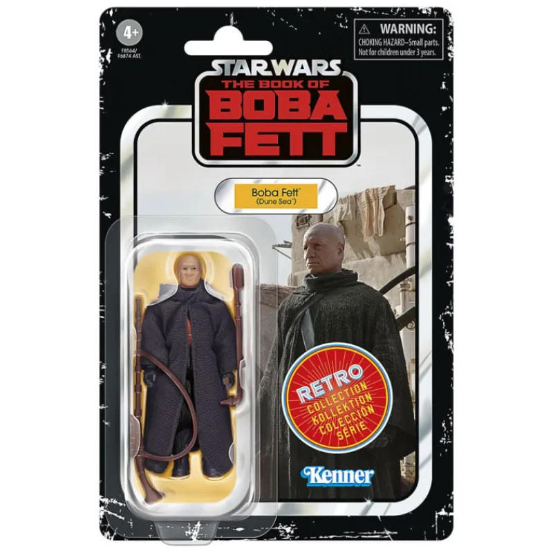 Hasbro Replicas Y Coleccionismo Star Wars ^Figura Star Wars: The Book Of Boba Fett Retro Collection Boba Fett (Dune Sea) 10 Cm