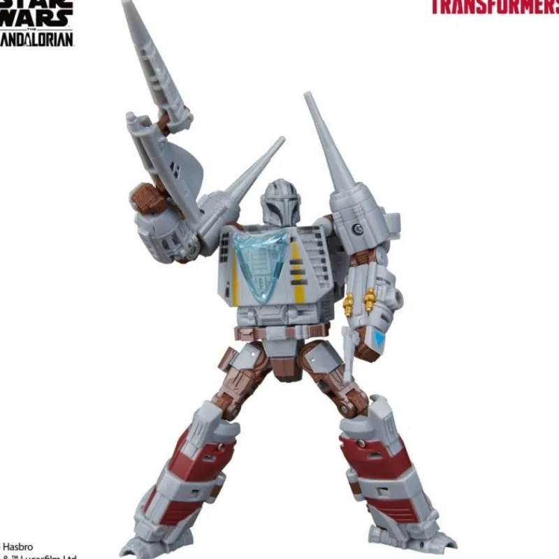 Hasbro Replicas Y Coleccionismo Star Wars ^Figura Star Wars x Transformers The Mandalorian N-1 Starfighter 19 cm