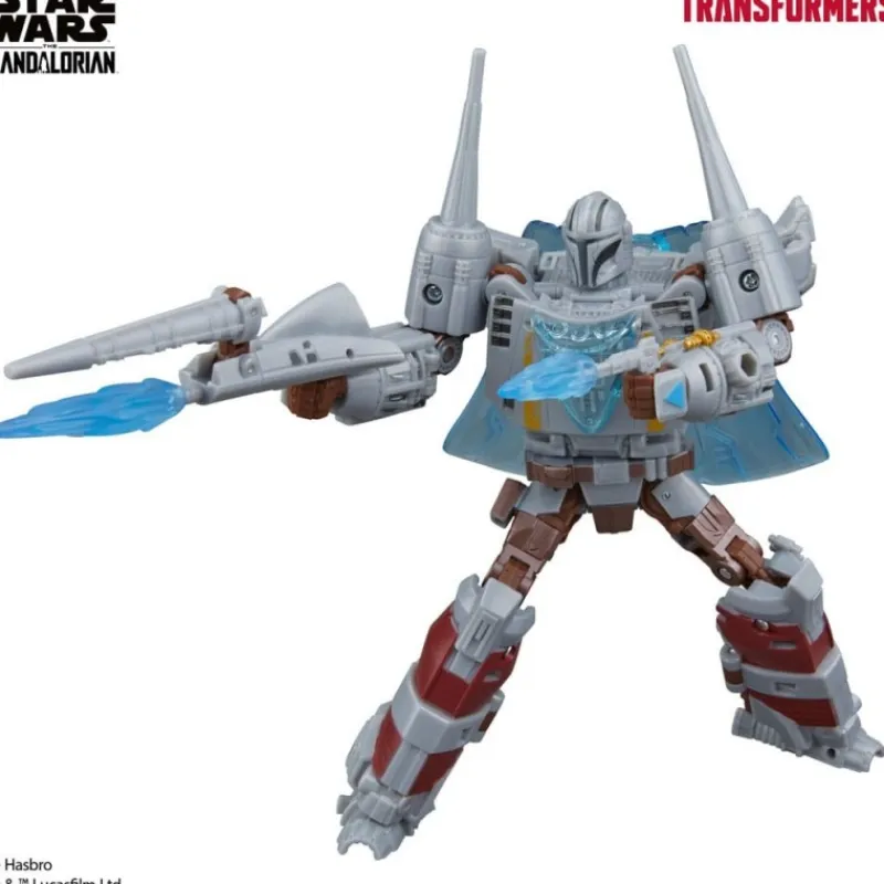 Hasbro Replicas Y Coleccionismo Star Wars ^Figura Star Wars x Transformers The Mandalorian N-1 Starfighter 19 cm