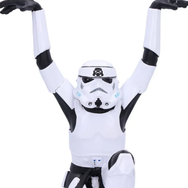 New Figura Stormtrooper Patada De Grulla Star Wars de Nemesis Now Replicas Y Coleccionismo Star Wars