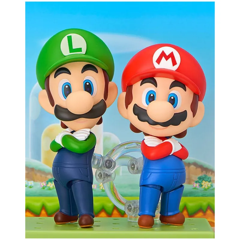 New Figura Super Mario Bros1 0 cm Mario Nendoroid Regalos Y Coleccionismo Para Gamers - Cosas De Videojuegos Míticos|Más Regalos De Super Mario