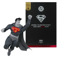 Sale Figura Superman The Dark Knight Returns Black & White Accent Edition Regalos De Superhéroes Dc|Figuras Dc