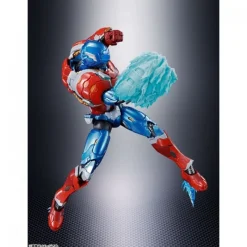 Fabricante provisional Superhéroes Marvel|Coleccionismo Marvel^Figura Tamashii Nations TECH-ON Avengers Capitán América 15,5 cm