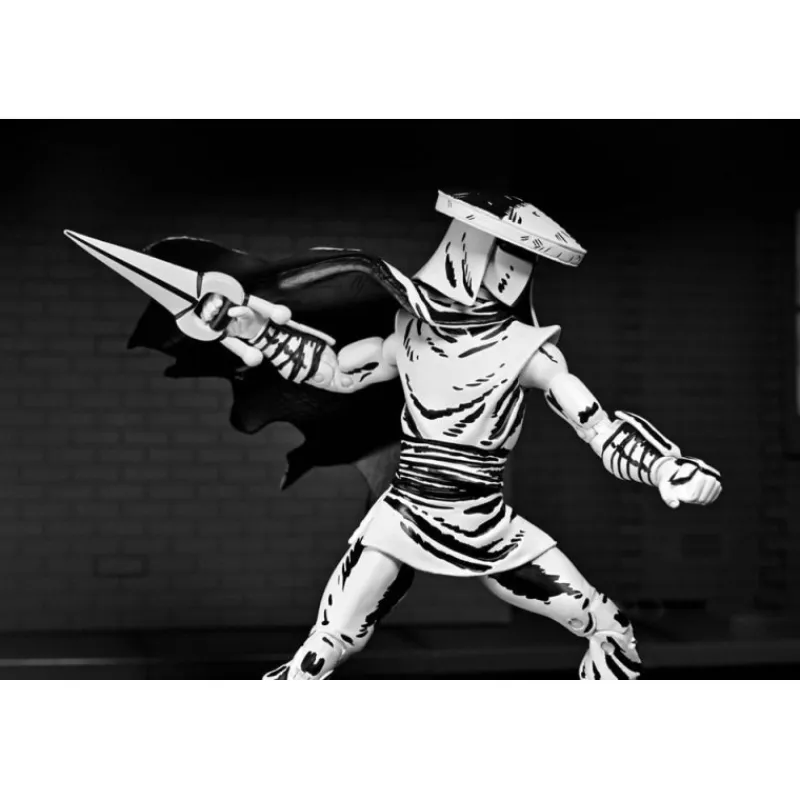 Outlet Figura Teenage Mutant Ninja Turtles Foot Ninja Guard Black & White 18 cm Las Tortugas Ninja