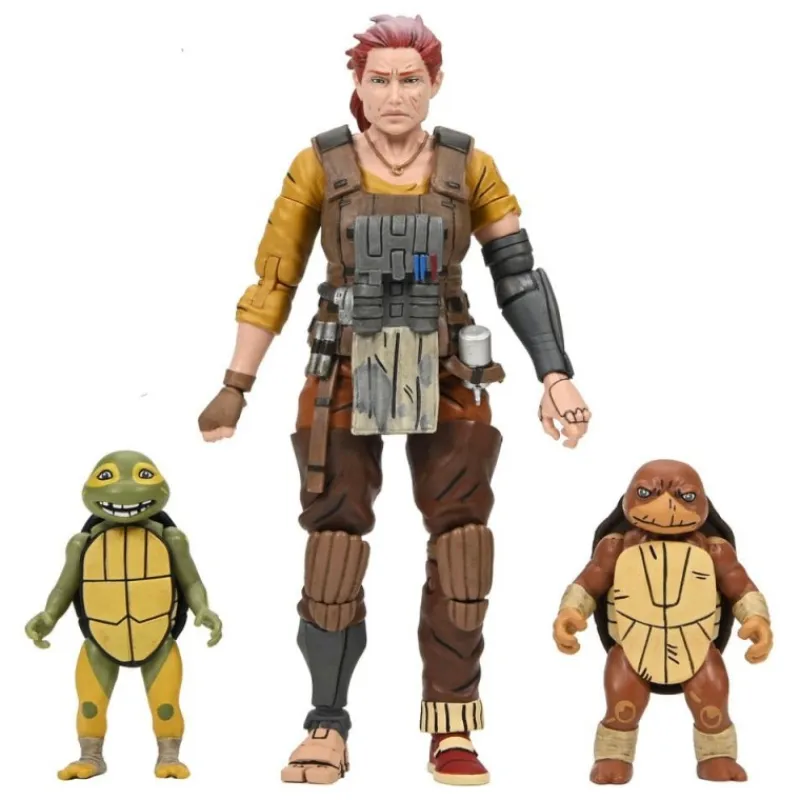 Outlet Figura Teenage Mutant Ninja Turtles Synja Grammy April con Baby Yi & Moja Las Tortugas Ninja