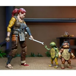Outlet Figura Teenage Mutant Ninja Turtles Synja Grammy April con Baby Yi & Moja Las Tortugas Ninja