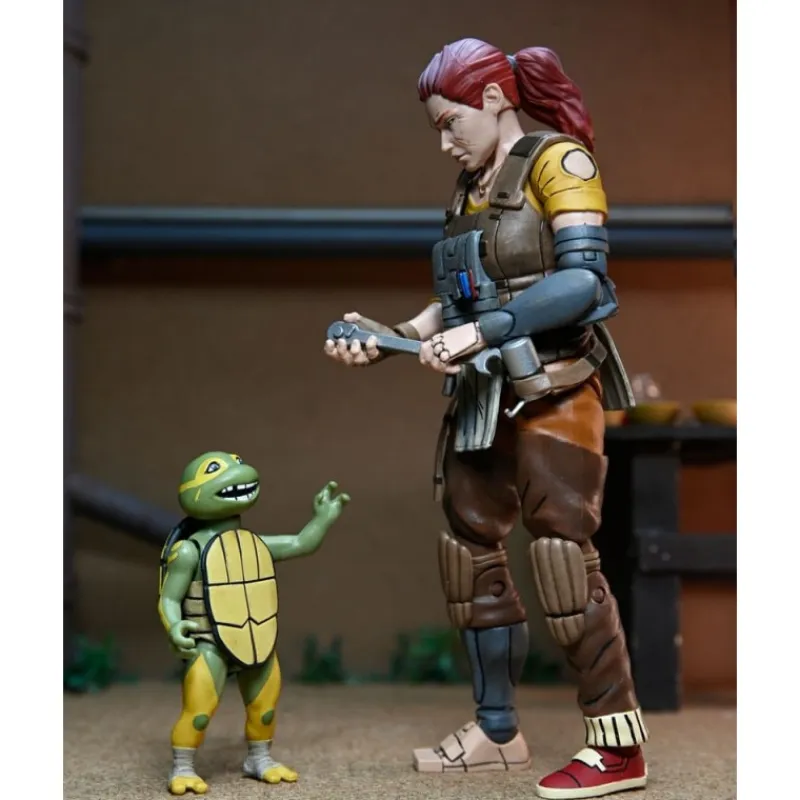 Outlet Figura Teenage Mutant Ninja Turtles Synja Grammy April con Baby Yi & Moja Las Tortugas Ninja