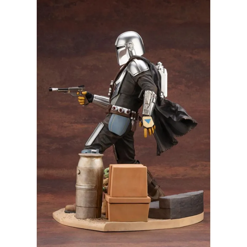 Kotobukiya The Mandalorian^Figura The Mandalorian y el Niño ARTFX Star Wars