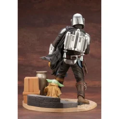 Kotobukiya The Mandalorian^Figura The Mandalorian y el Niño ARTFX Star Wars