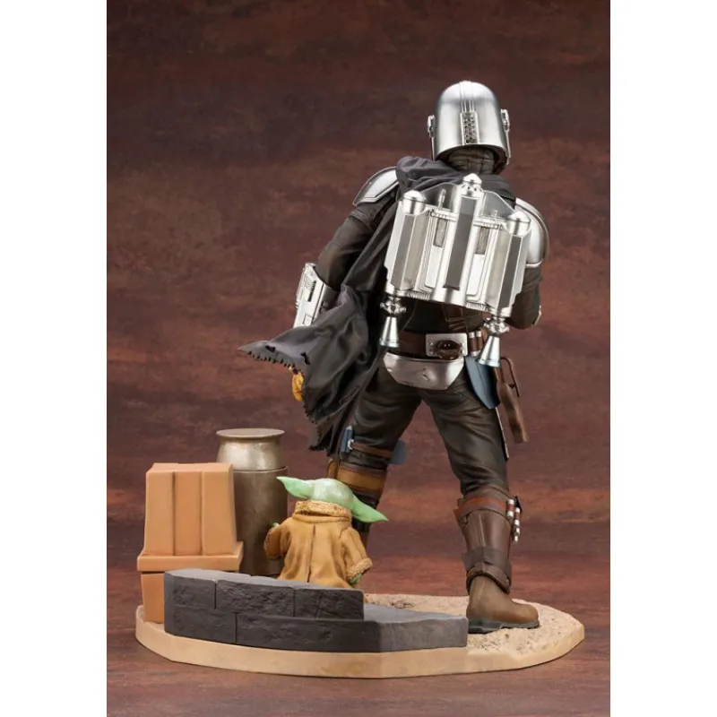 Kotobukiya The Mandalorian^Figura The Mandalorian y el Niño ARTFX Star Wars