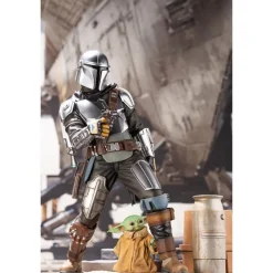 Kotobukiya The Mandalorian^Figura The Mandalorian y el Niño ARTFX Star Wars
