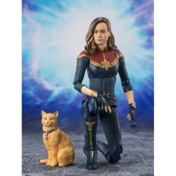 Bandai Coleccionismo Marvel^Figura The Marvels S.H. Figuarts Captain Marvel 15 Cm