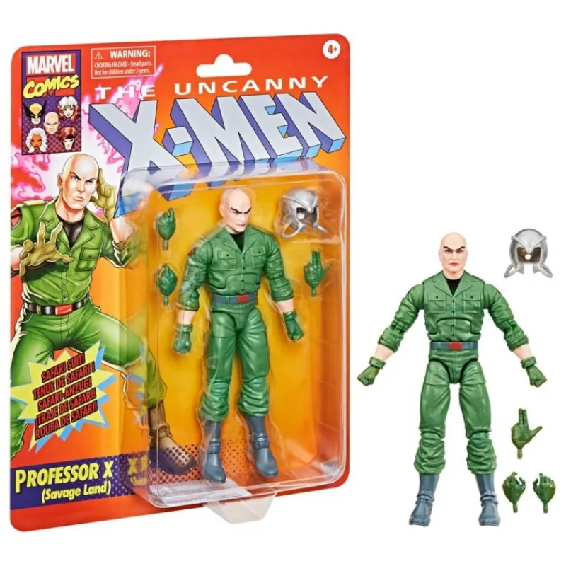 Hasbro Superhéroes Marvel|Coleccionismo Marvel^Figura The Uncanny X-Men Marvel Legends Professor X 15 cm