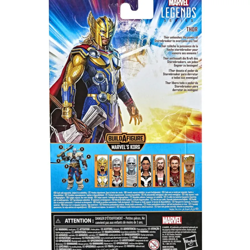 Hasbro Superhéroes Marvel|Coleccionismo Marvel^Figura Thor: Love and Thunder Marvel Legends 15 cm