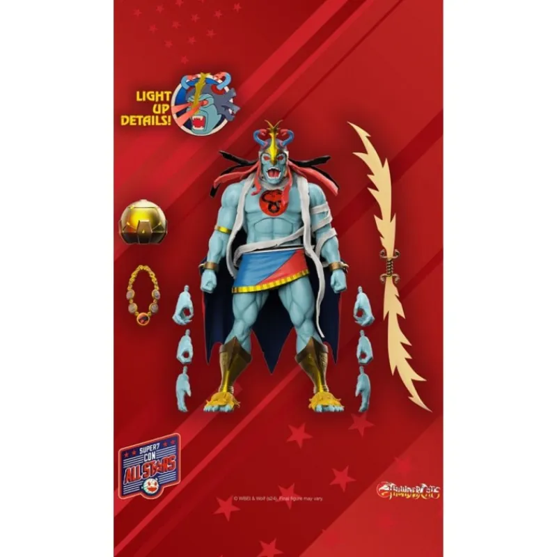 Outlet Figura Thundercats Ultimates Mumm-Ra con Ojos LED Thundercats